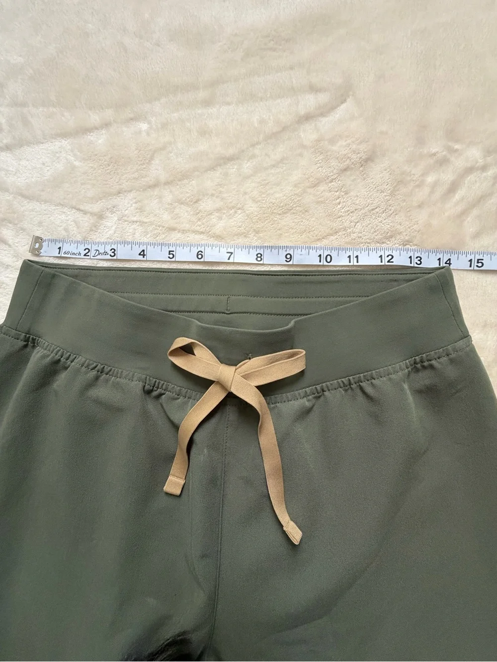 FIGS Technical Collection Unisex Green Scrub Pants Size M Polyester